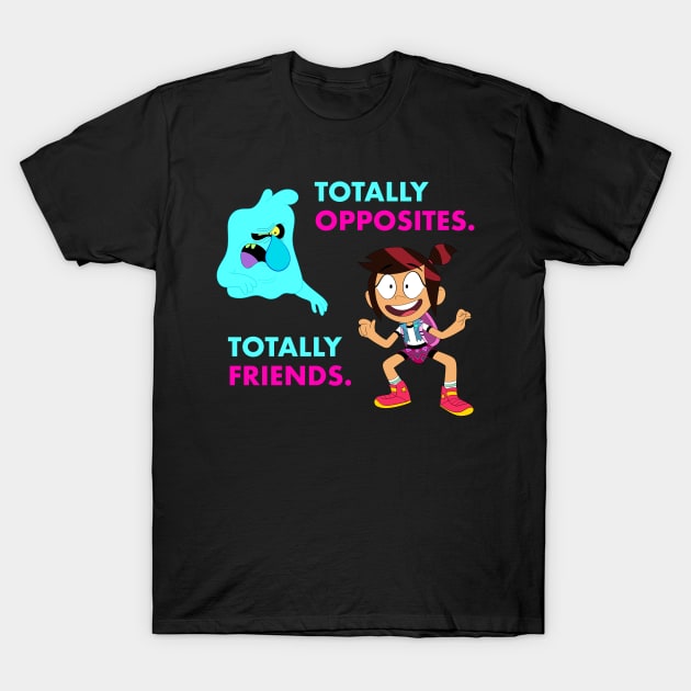 Totally Opposites, Totally Friends | The Ghost And Molly McGee T-Shirt by Lapis Artz!